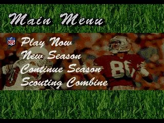 Изображение игры: Madden NFL '96
