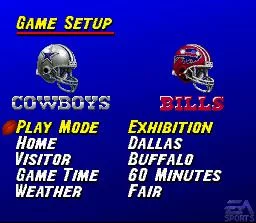 Изображение игры: Madden NFL '95