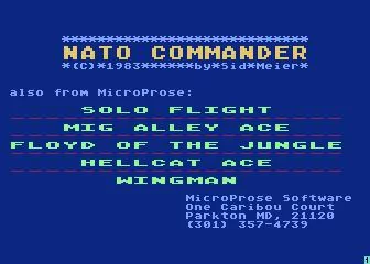 Изображение игры: NATO Commander