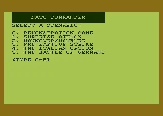 Изображение игры: NATO Commander