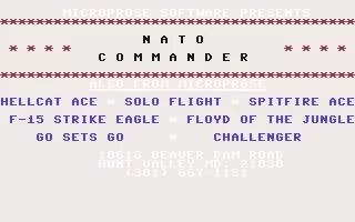 Изображение игры: NATO Commander