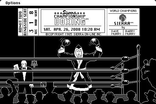 Изображение игры: Sierra Championship Boxing