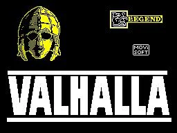 Изображение игры: Valhalla (1983)