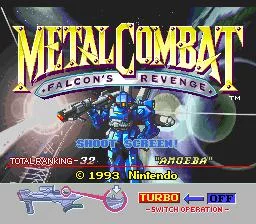 Изображение игры: Metal Combat: Falcon's Revenge
