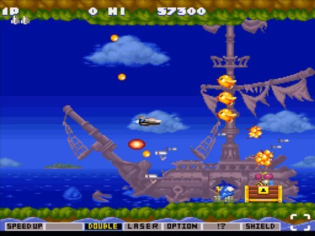 Изображение игры: Parodius! From Myth to Laughter