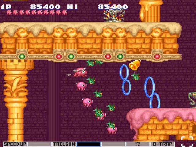 Изображение игры: Parodius! From Myth to Laughter