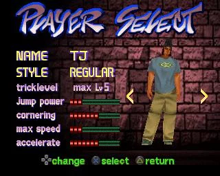 Изображение игры: Street Sk8er