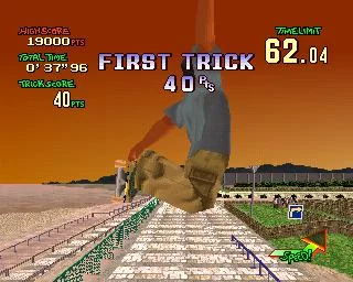 Изображение игры: Street Sk8er