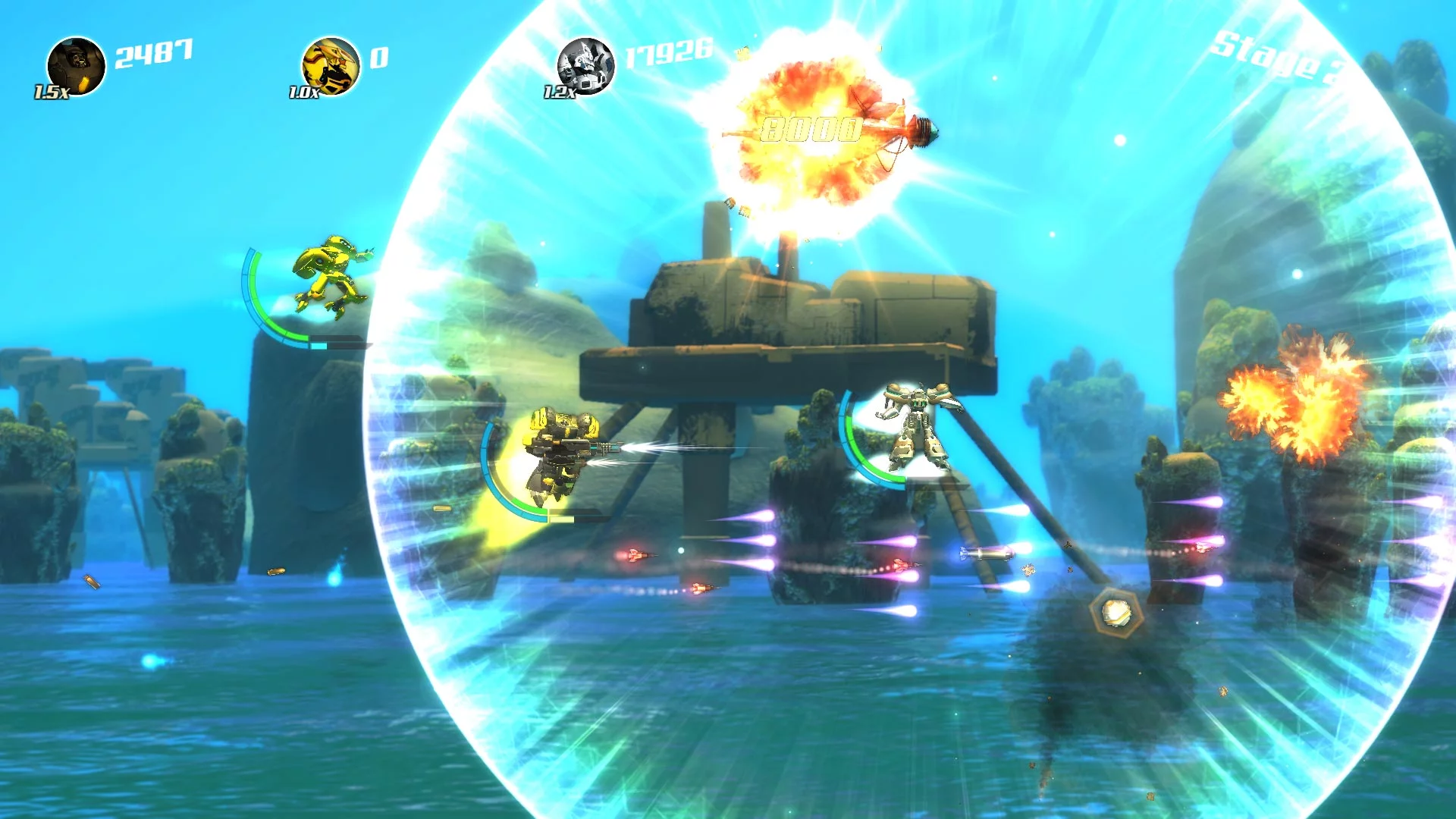 Изображение игры: Stardust Galaxy Warriors: Stellar Climax