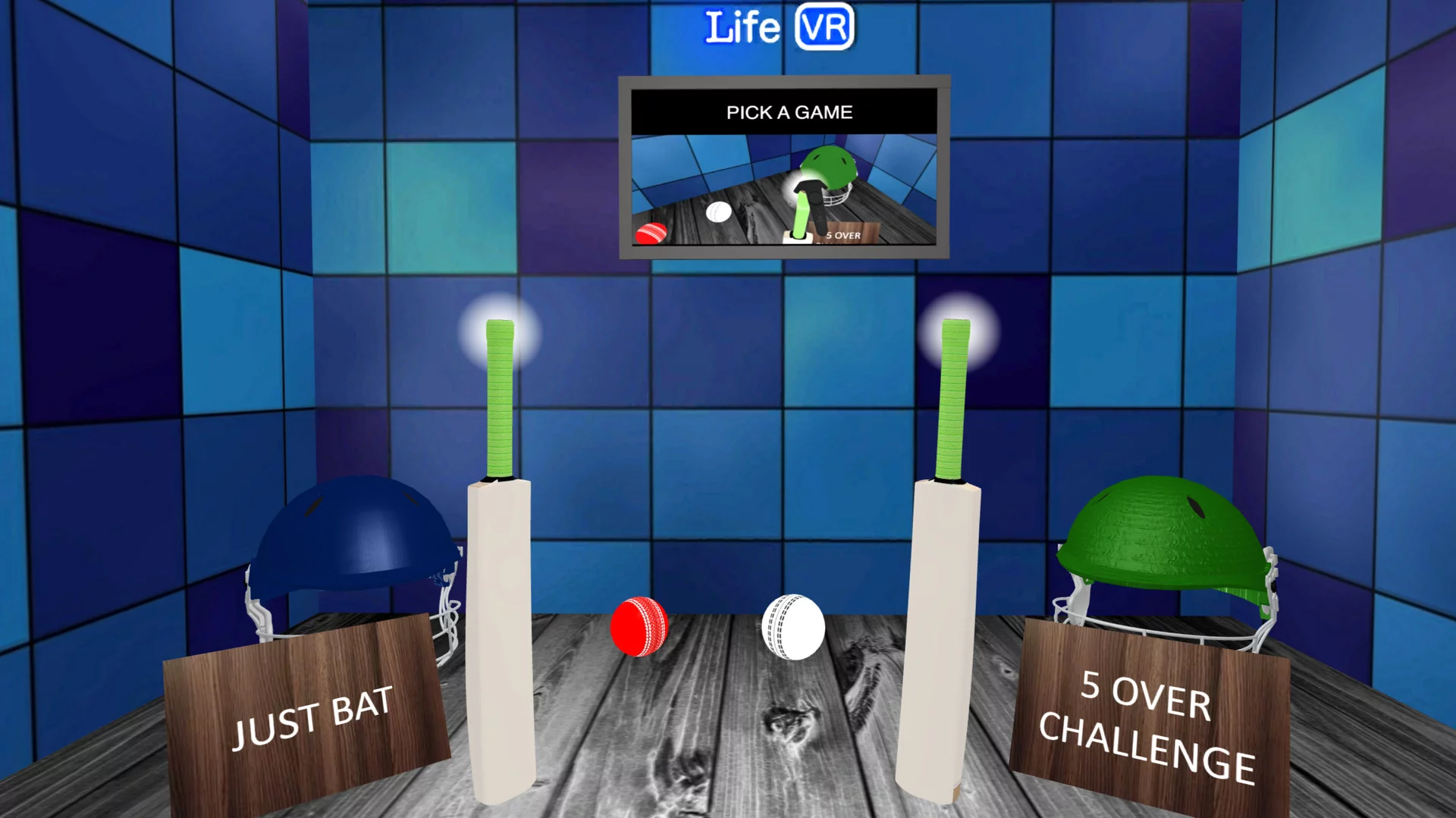 Изображение игры: JUST BAT (VR CRICKET)