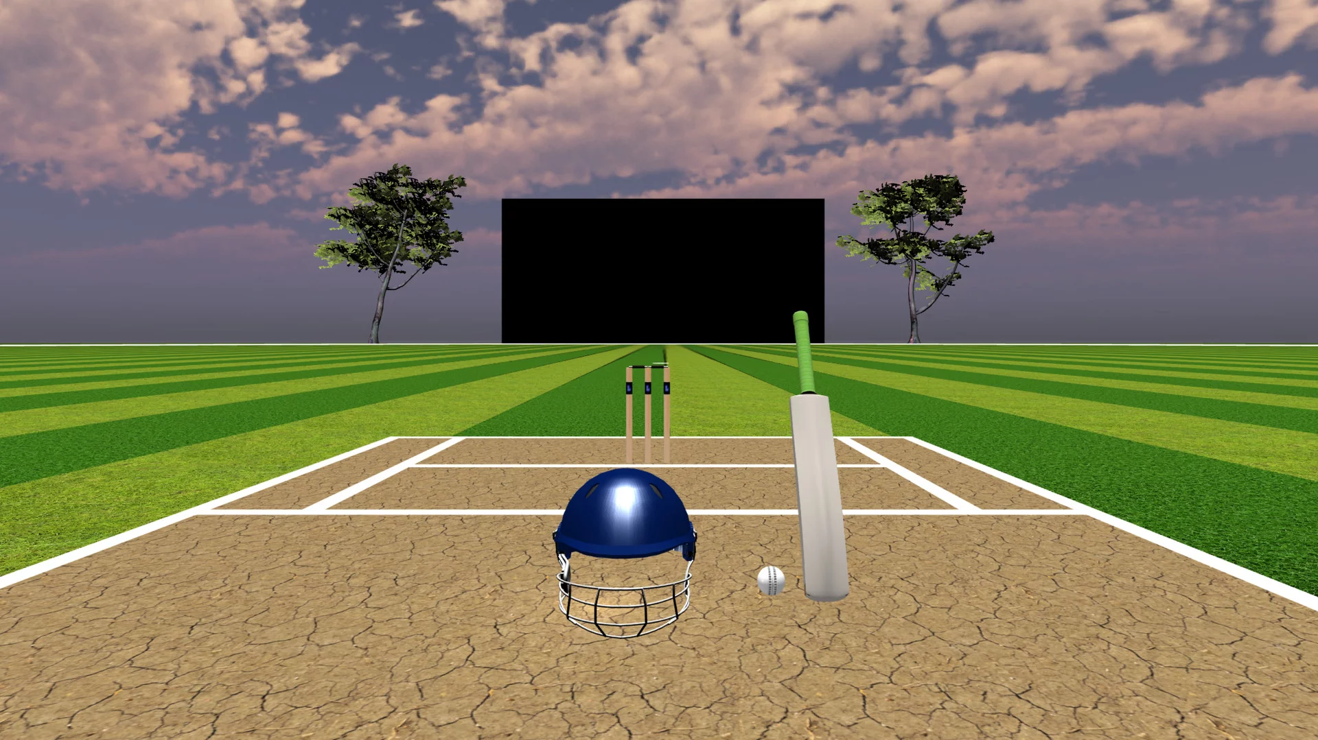 Изображение игры: JUST BAT (VR CRICKET)
