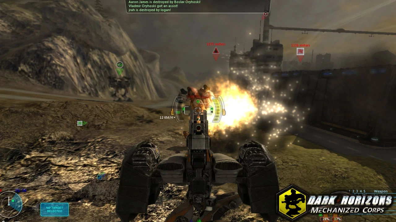 Изображение игры: Dark Horizons: Mechanized Corps