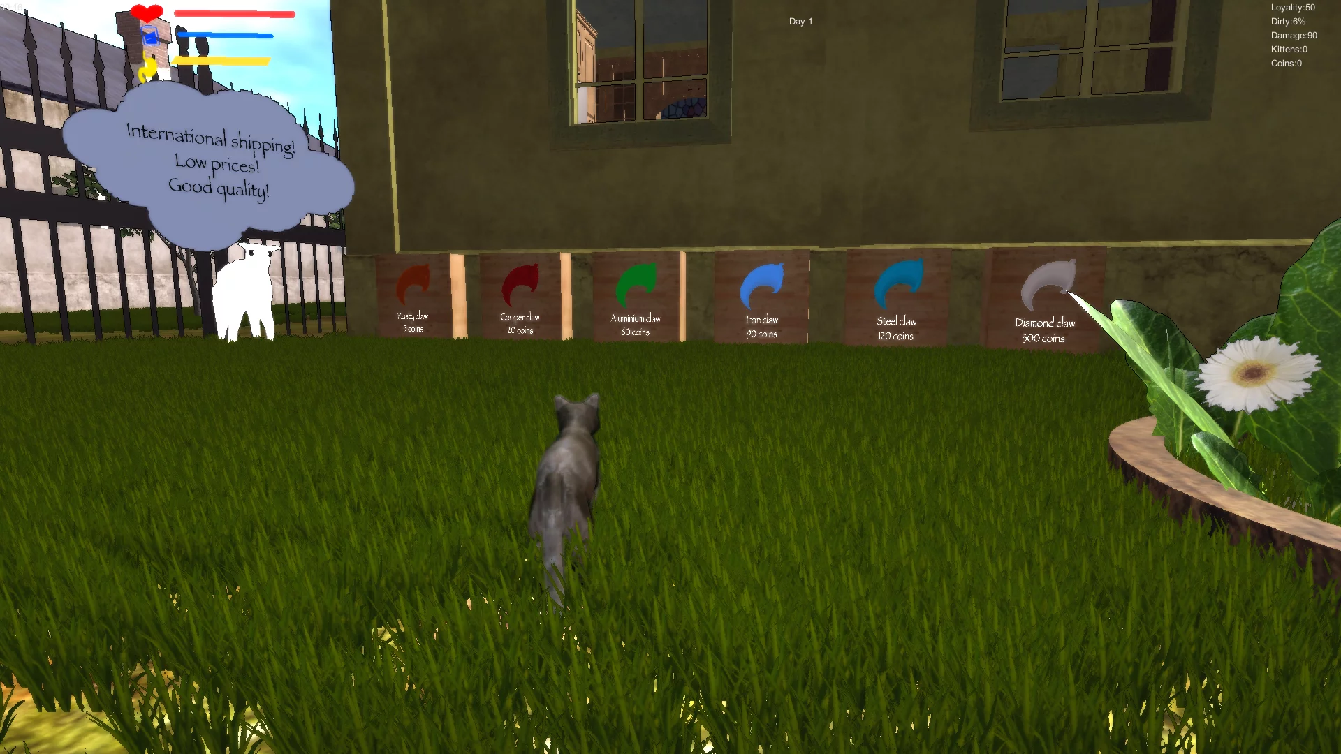 Изображение игры: Cat survival