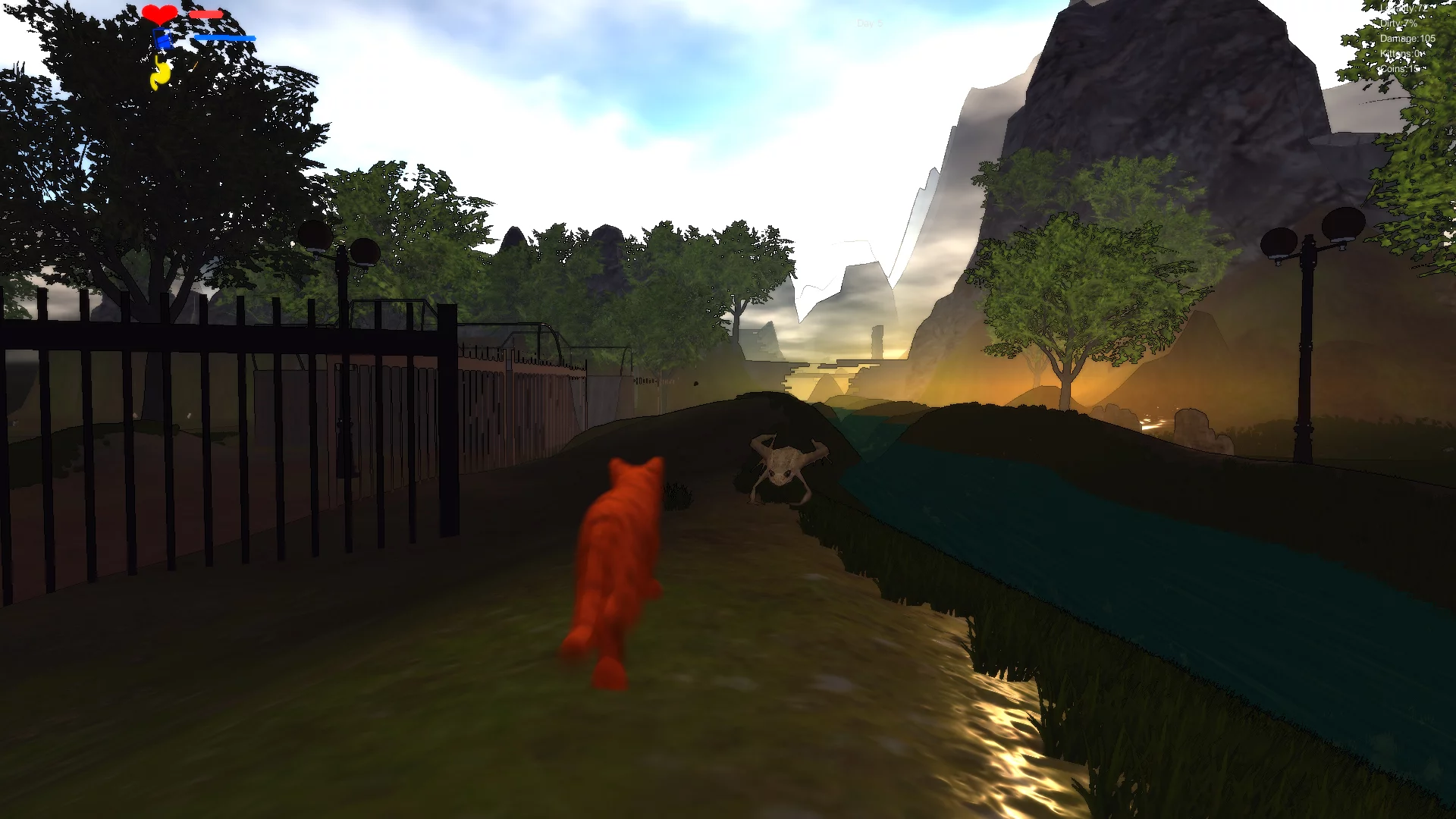 Изображение игры: Cat survival