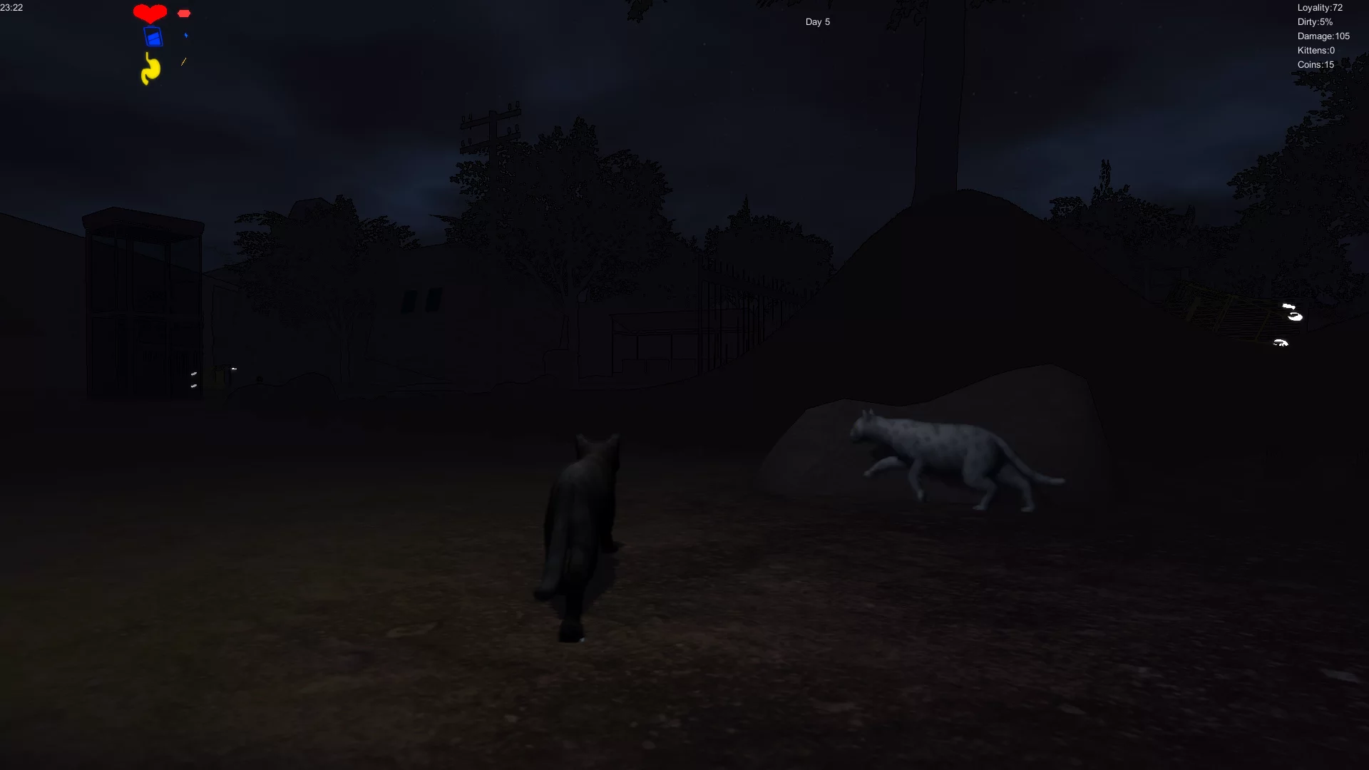 Изображение игры: Cat survival