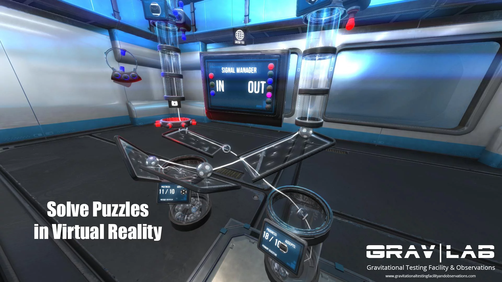 Изображение игры: Grav|Lab - Gravitational Testing Facility & Observations