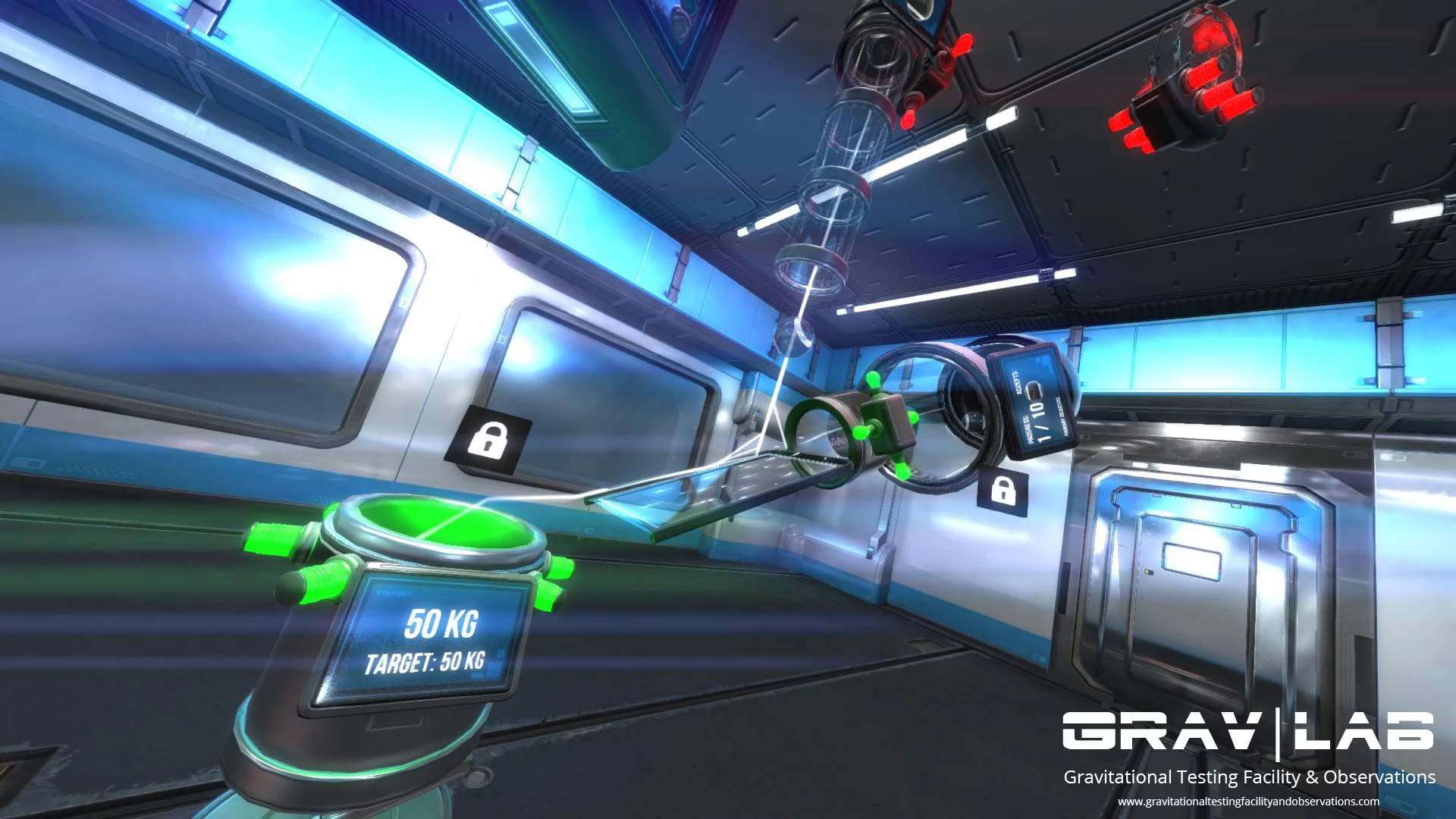 Изображение игры: Grav|Lab - Gravitational Testing Facility & Observations