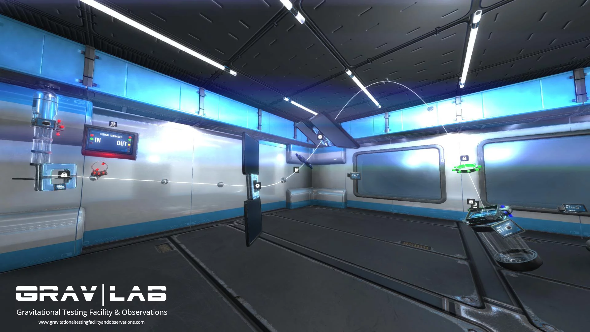 Изображение игры: Grav|Lab - Gravitational Testing Facility & Observations