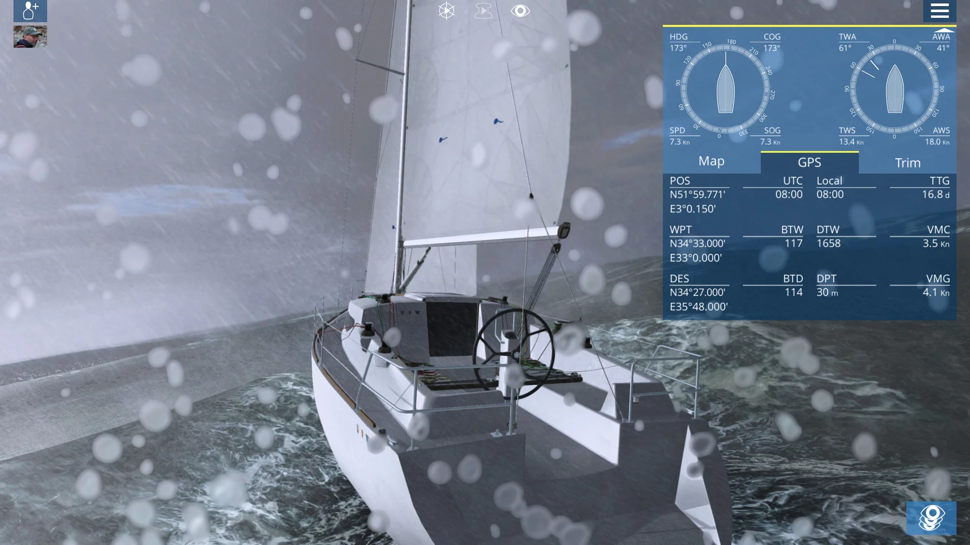 Изображение игры: Sailaway - The Sailing Simulator