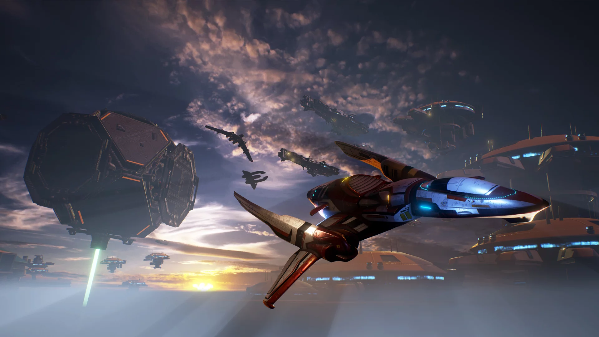 Изображение игры: NIGHTSTAR: Rogue Wings