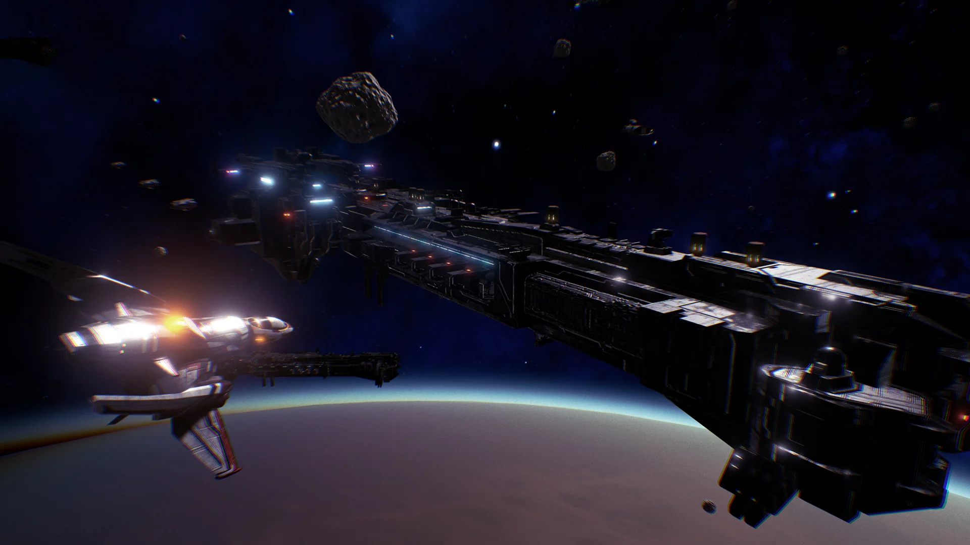 Изображение игры: NIGHTSTAR: Rogue Wings