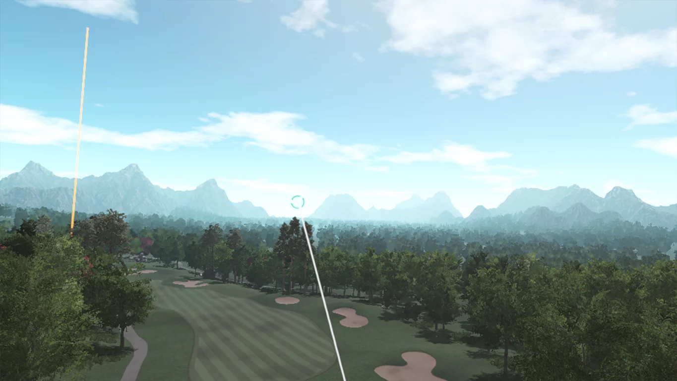 Изображение игры: VR Golf Online