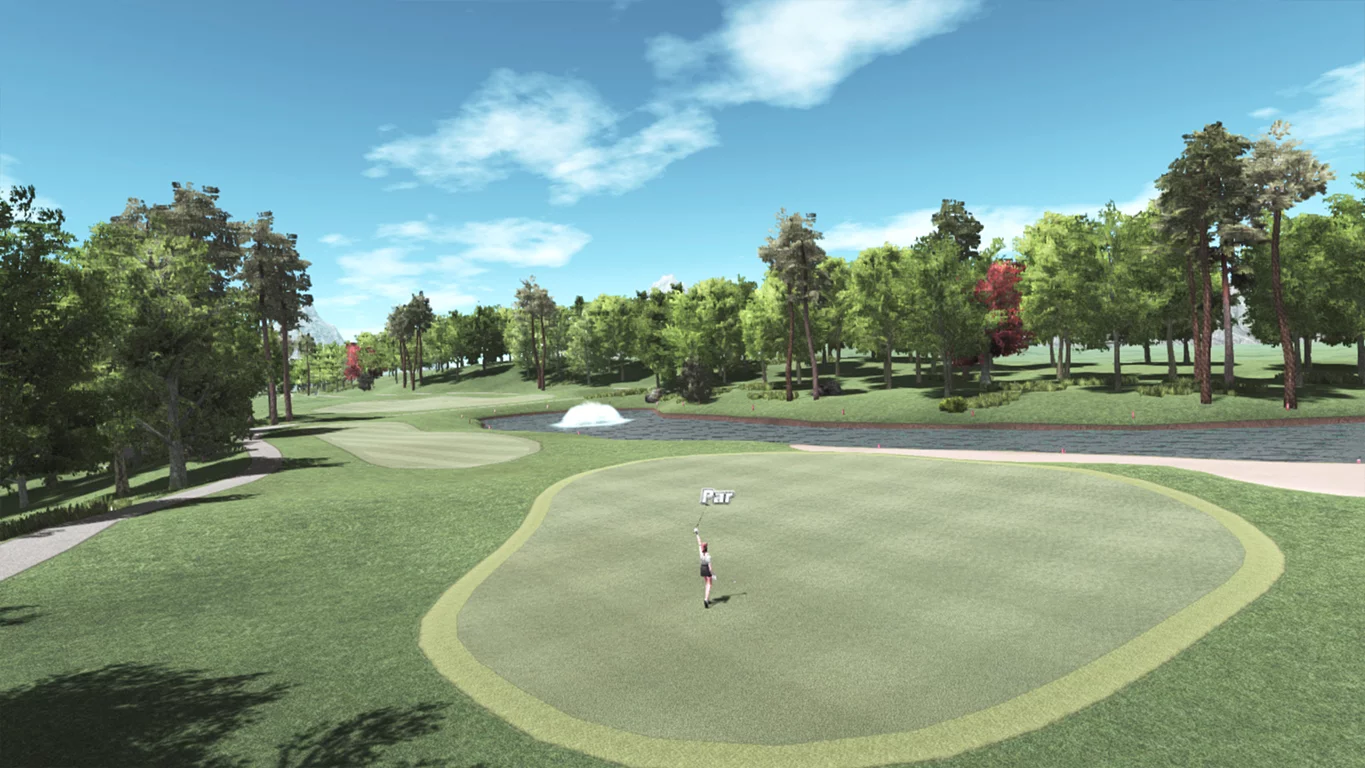 Изображение игры: VR Golf Online