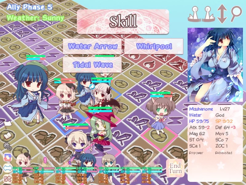 Изображение игры: Moekuri: Adorable + Tactical SRPG