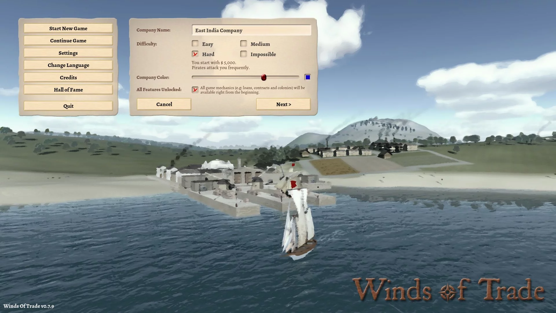 Изображение игры: Winds Of Trade