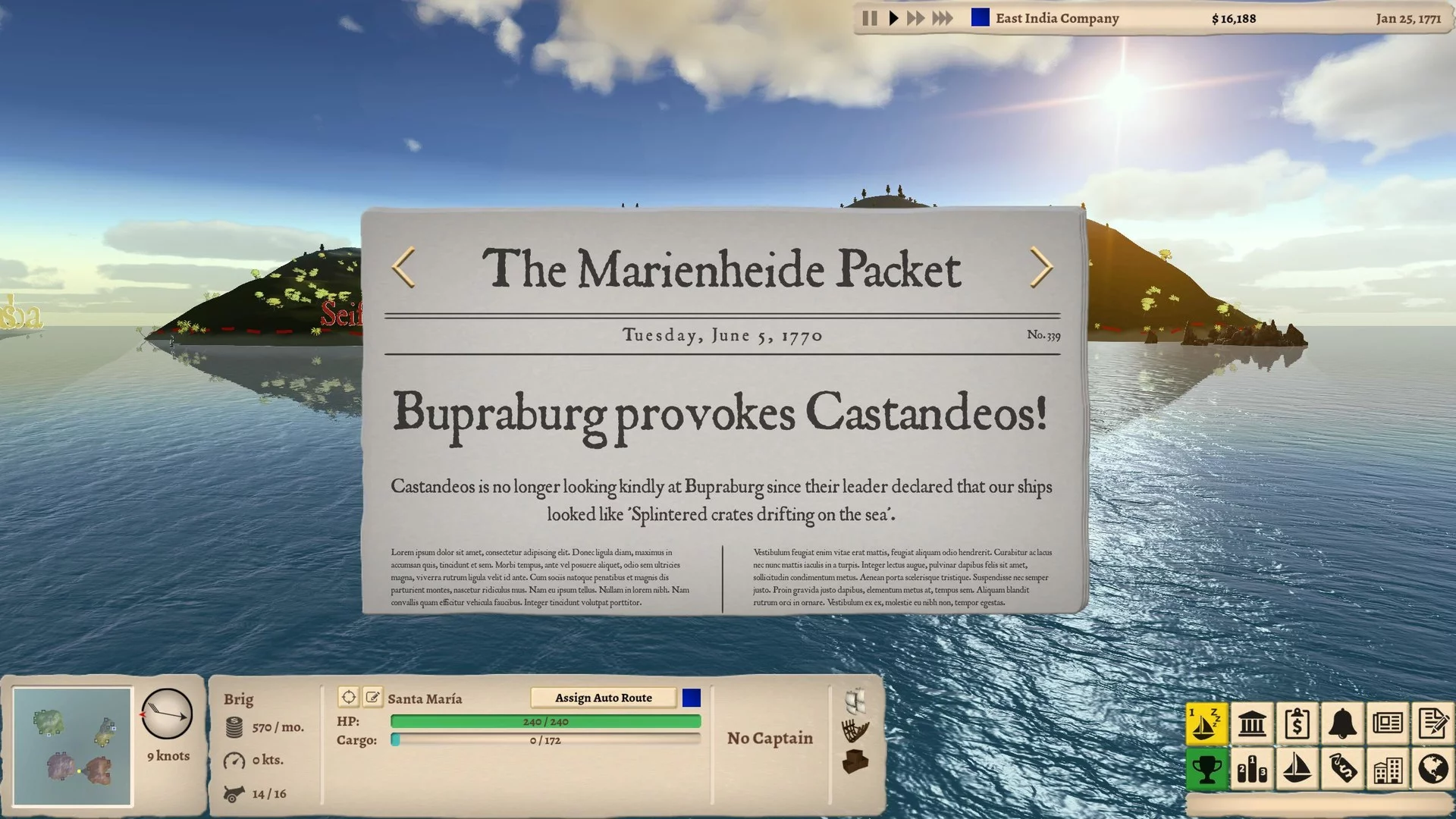 Изображение игры: Winds Of Trade