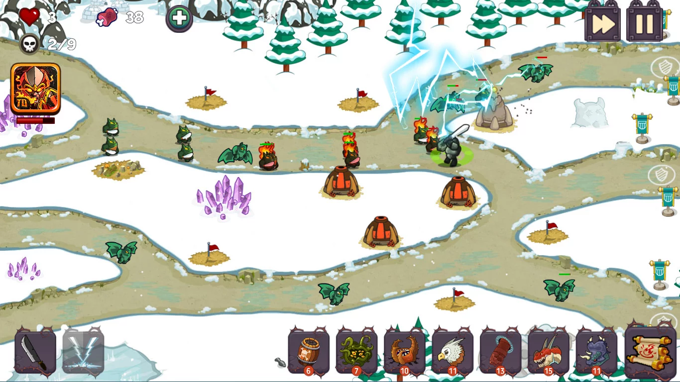 Изображение игры: Tower Defense - Fantasy Legends Tower Game