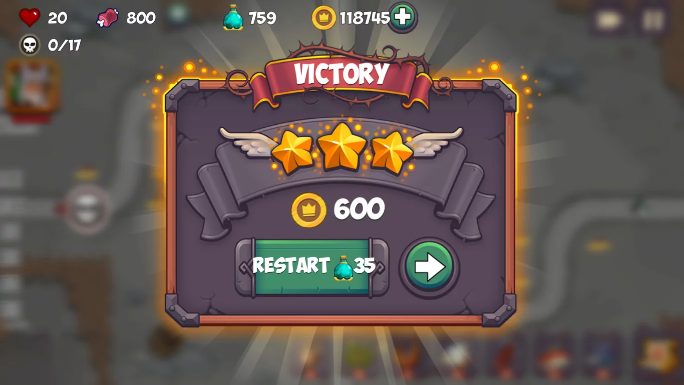 Изображение игры: Tower Defense - Fantasy Legends Tower Game