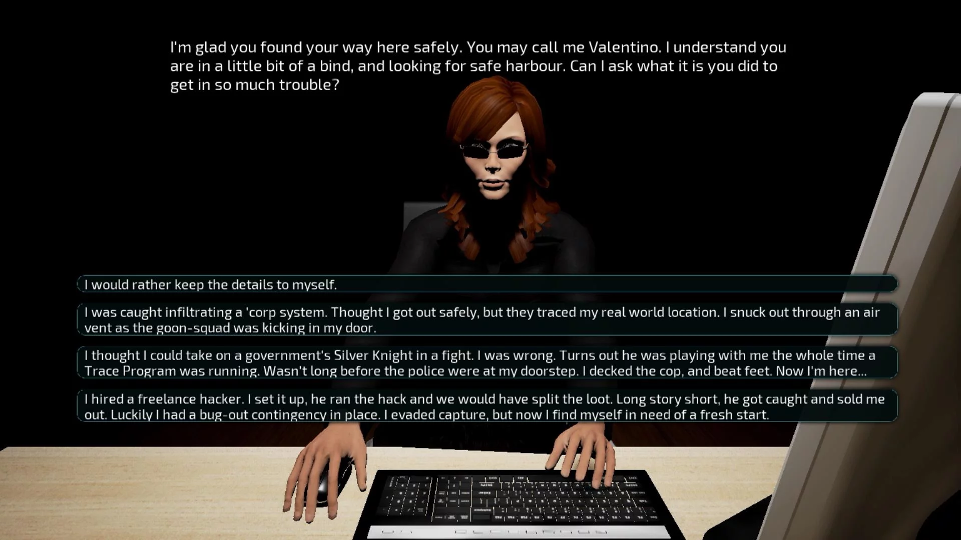 Изображение игры: >//:System.Hack