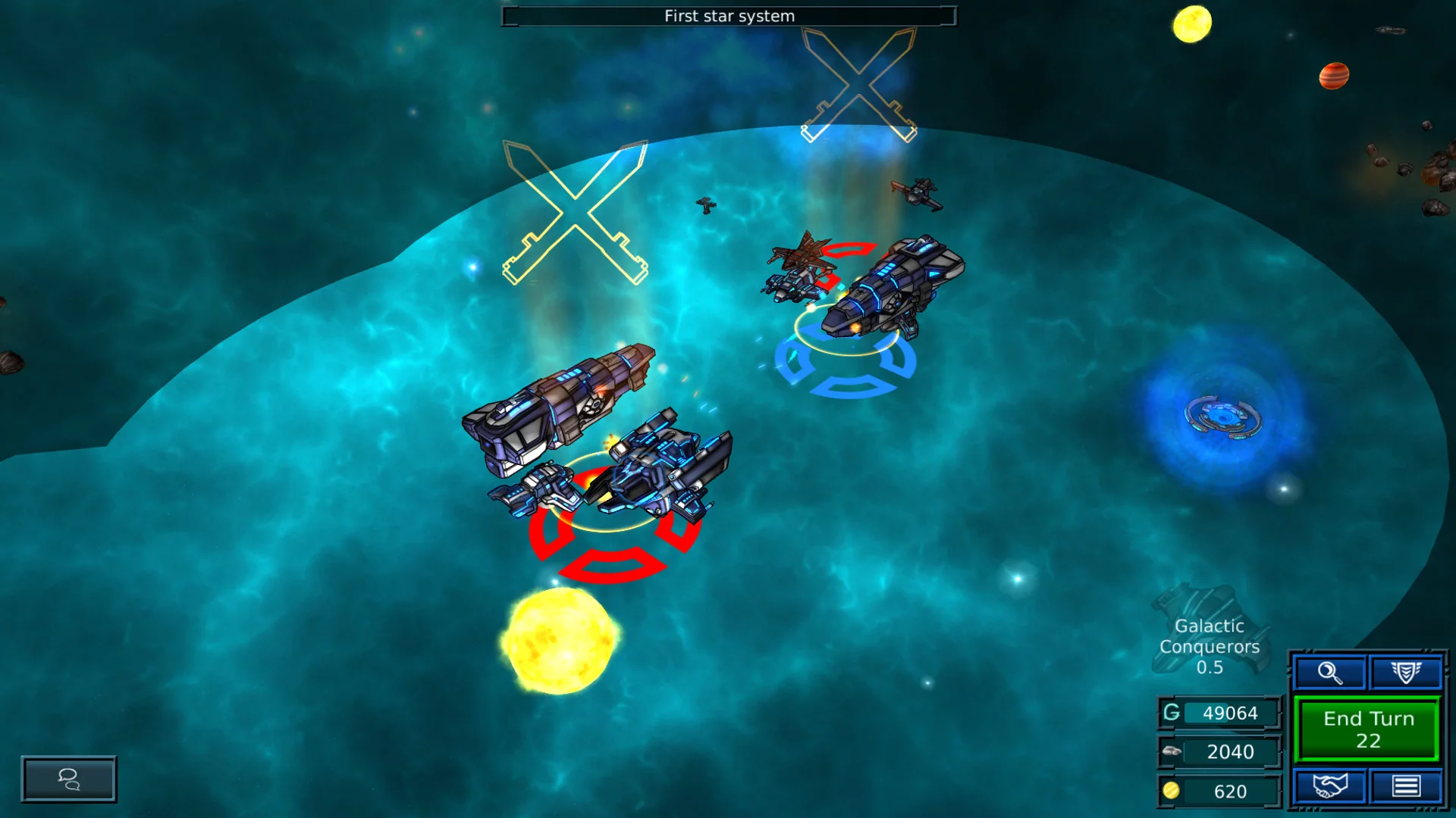 Изображение игры: Galactic Conquerors