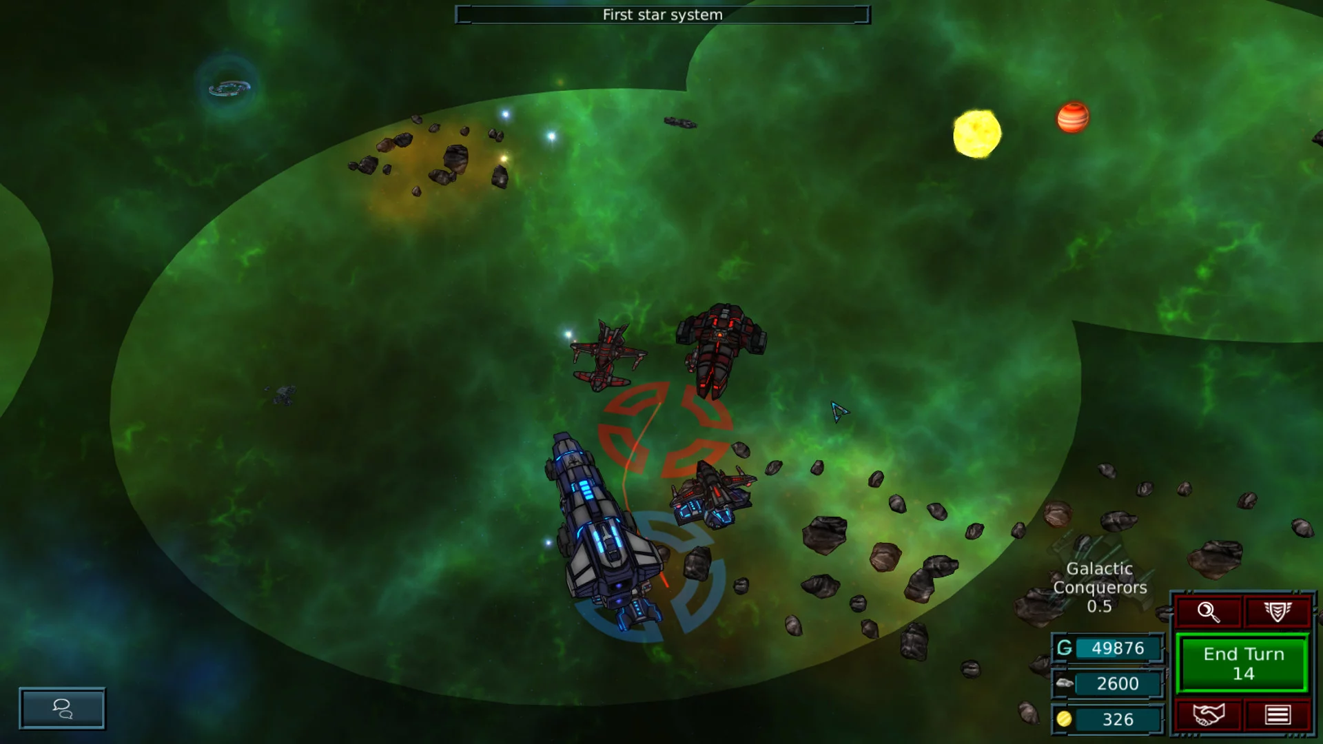 Изображение игры: Galactic Conquerors