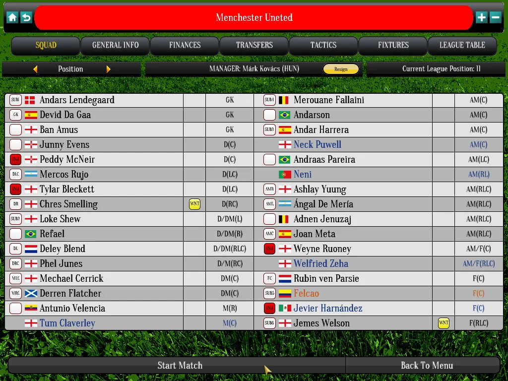 Изображение игры: Global Soccer Manager