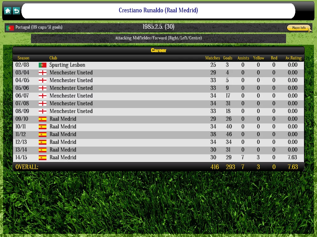 Изображение игры: Global Soccer Manager