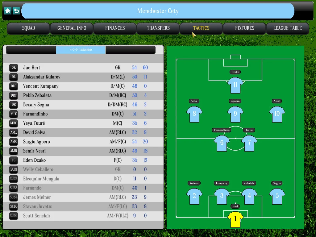 Изображение игры: Global Soccer Manager