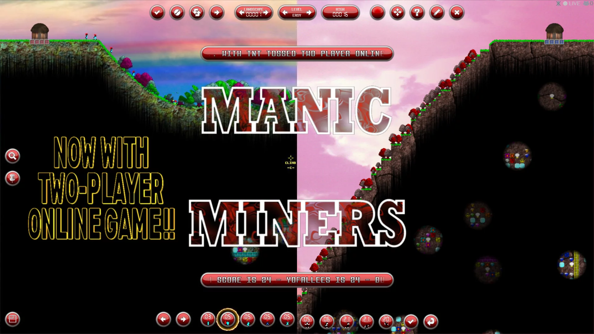 Изображение игры: MANIC MINERS
