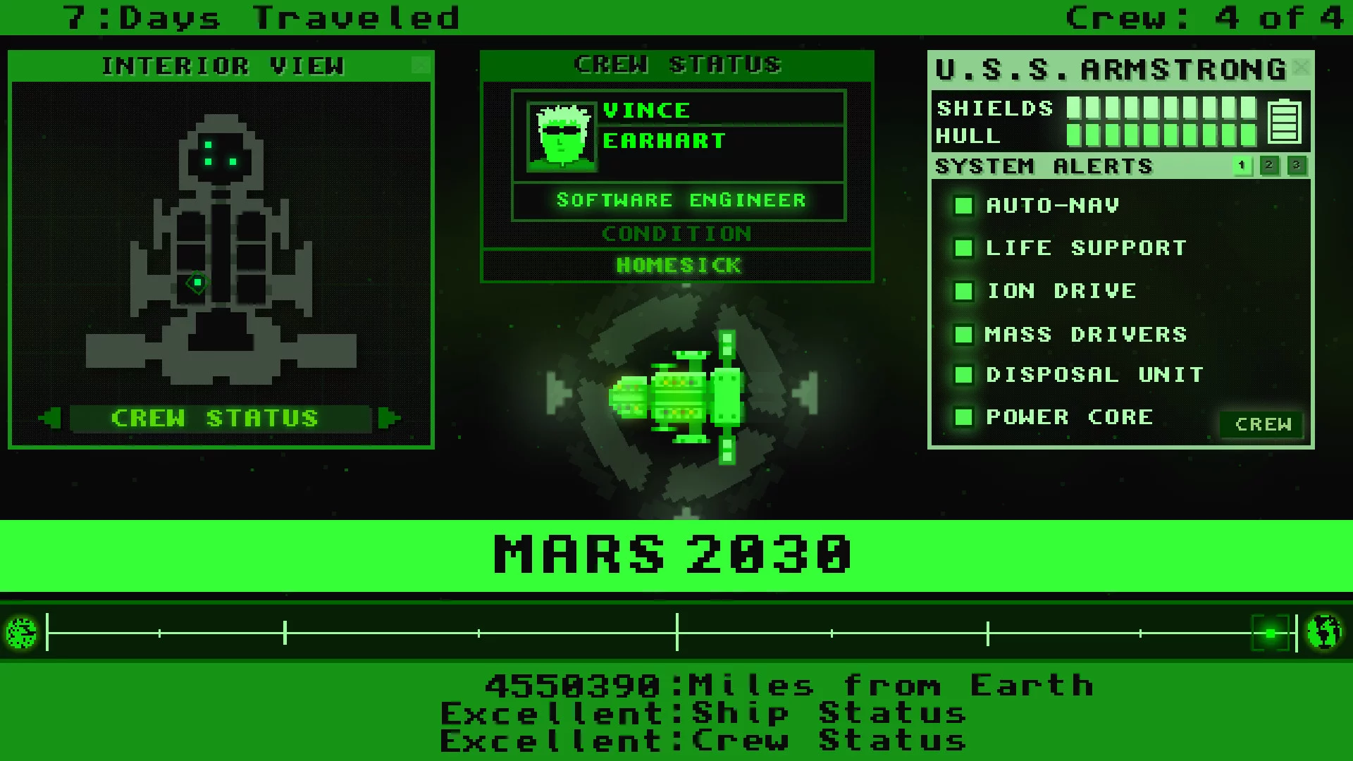 Изображение игры: Mars 2030