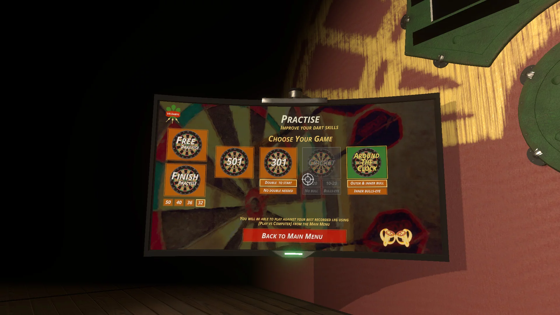 Изображение игры: VR Darts