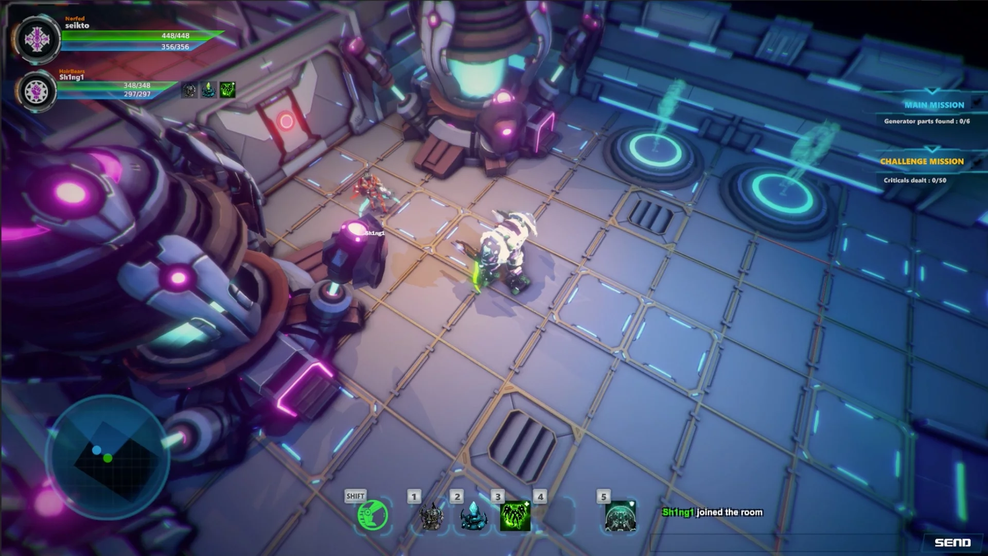 Изображение игры: Dungeons and Robots