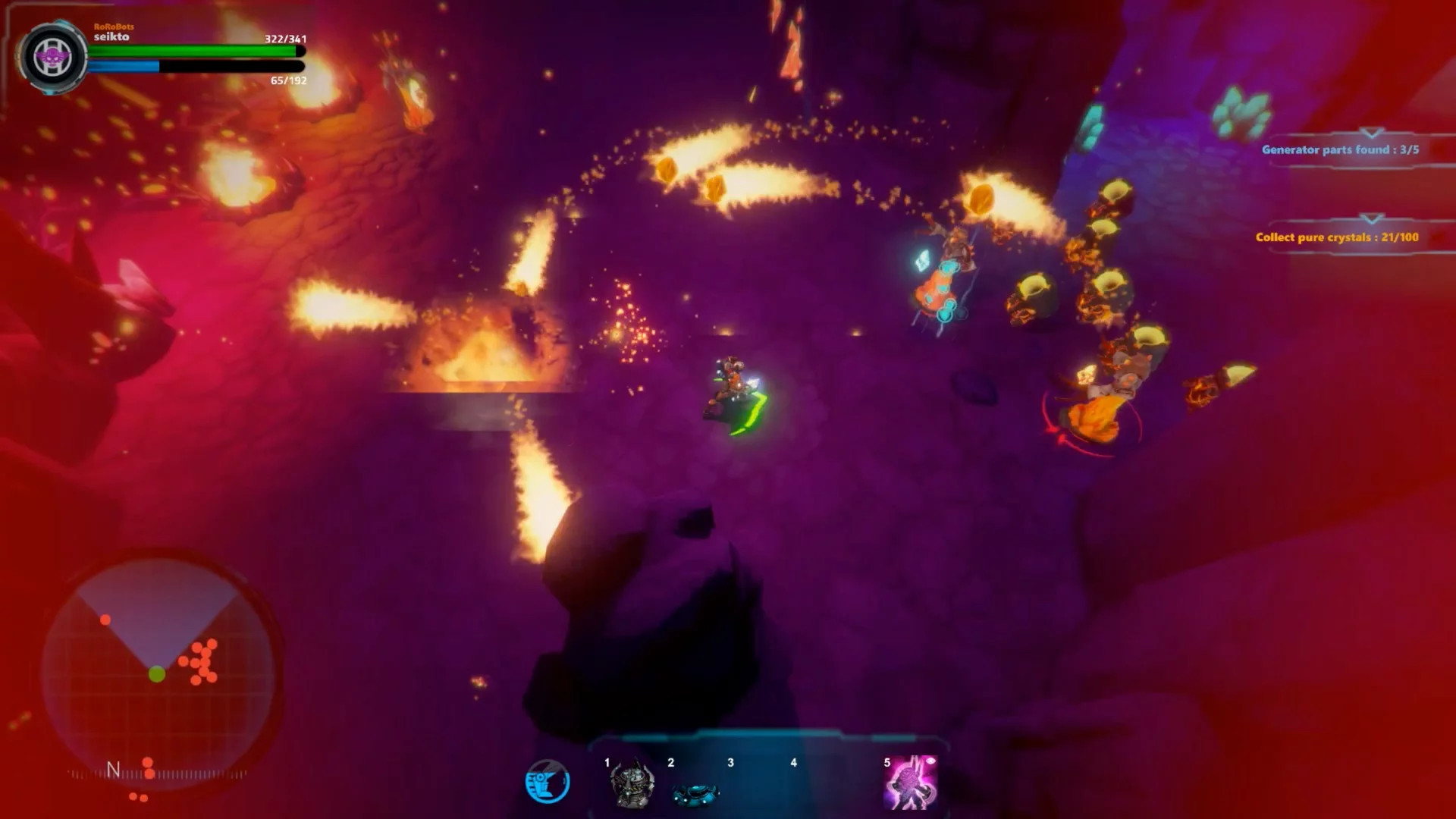 Изображение игры: Dungeons and Robots