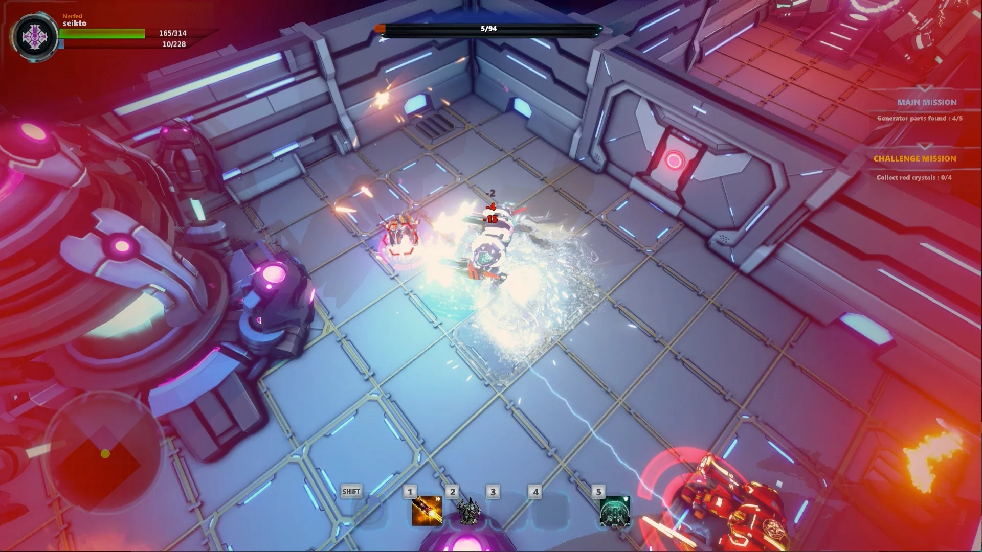Изображение игры: Dungeons and Robots