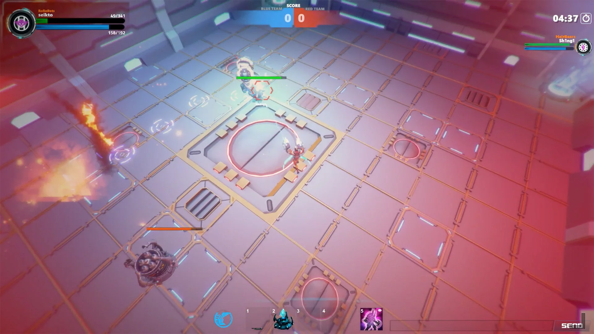 Изображение игры: Dungeons and Robots