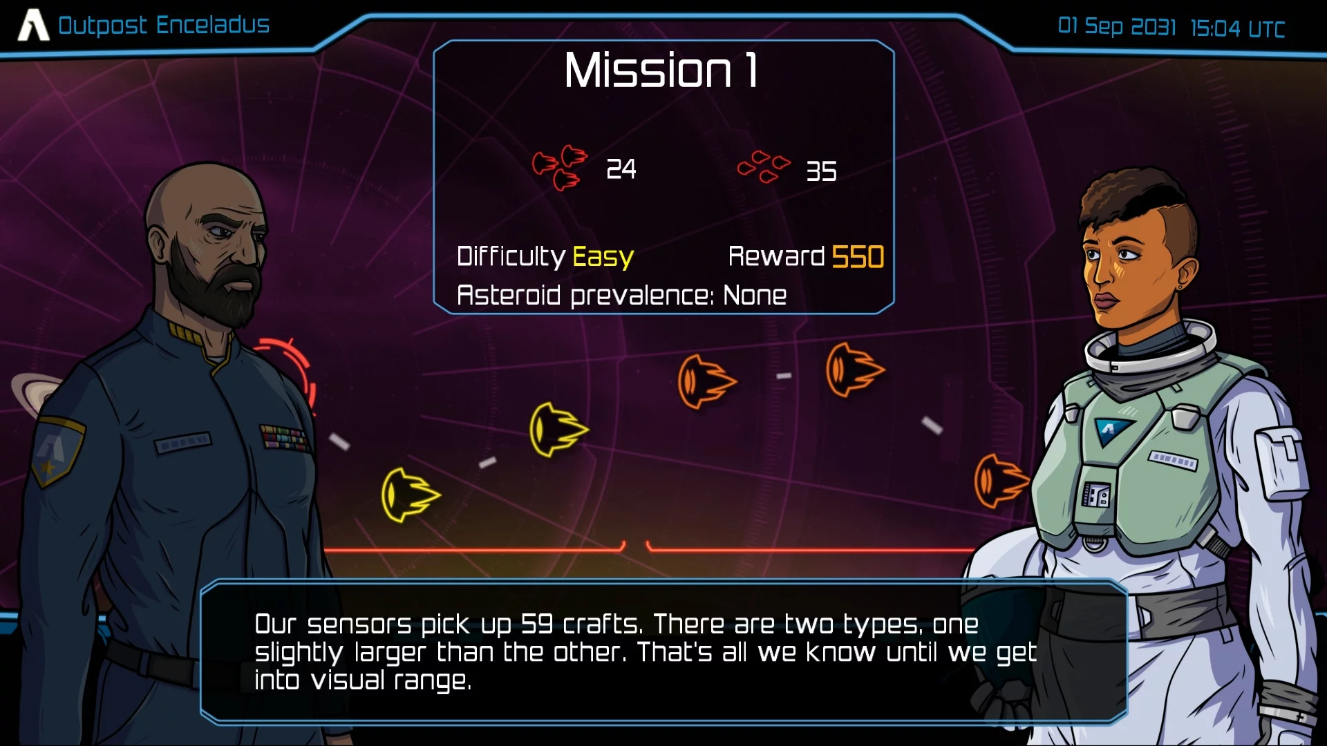 Изображение игры: Xenoraid: The First Space War