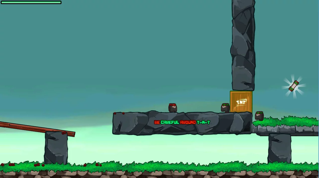 Изображение игры: Super Spring Ninja
