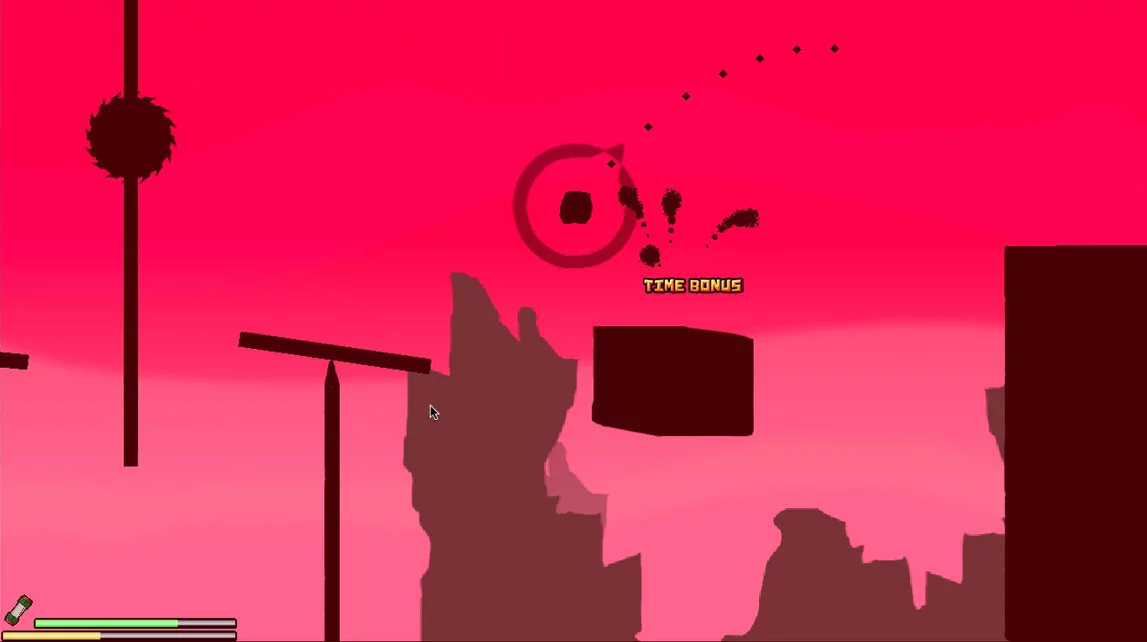 Изображение игры: Super Spring Ninja