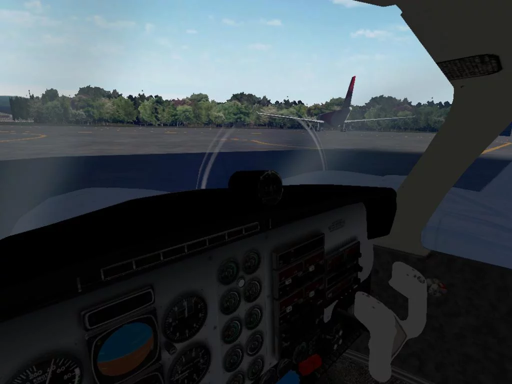 Изображение игры: Flight Simulator: VR