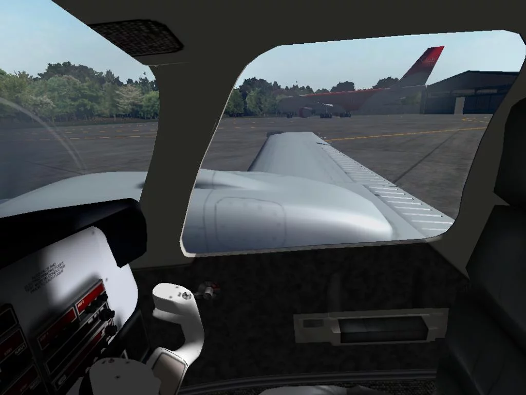 Изображение игры: Flight Simulator: VR